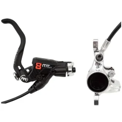 Magura MT8 Pro Disc Brake Lever - Front Rear Hydraulic Post Mount BLK/Chrome