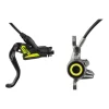 Magura MT8 SL Disc Brake Lever - Front Rear Hydraulic Post Mount Gray/YLW