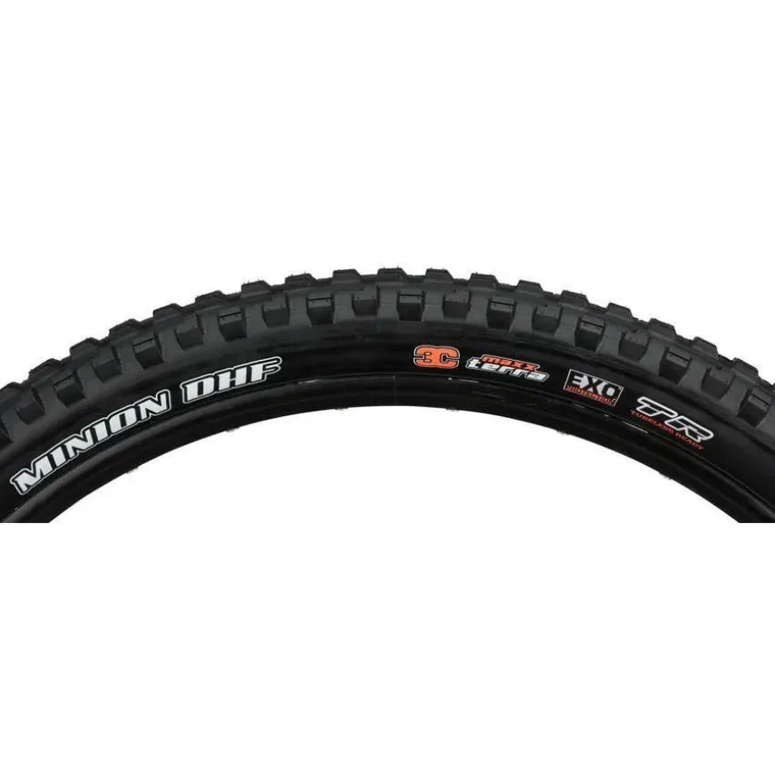 Maxxis Minion DHF Bike Tire: 24 x 2.40", 120tpi, 3C MaxxTerra, EXO, Tubeless Ready