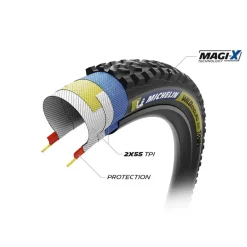 Michelin Wild Enduro Rear Racing Line 29X2.40 Black/Dark