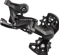 microSHIFT Acolyte Super Short Rear Derailleur - 8 Speed Super Short Cage BLK