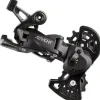 microSHIFT ADVENT Super Short Rear Derailleur - 9 Speed Super Short Cage BLK With Clutch
