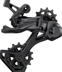 microSHIFT ADVENT X Rear Derailleur - 10-Speed Medium Cage Black With Clutch
