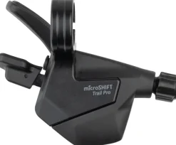 microSHIFT ADVENT X Trail Trigger Pro E-Bike Right Shifter - 1x10 Speed Single Click Thumb Pad ADVENT X Compatible Only