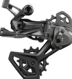 microSHIFT ADVENT X V2 Rear Derailleur - 10-Speed Medium Cage Clutch ADVENT X Sword Compatible BLK Ver. 2