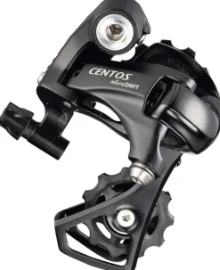 microSHIFT Centos Rear Derailleur - 10 Speed Short Cage BLK Shimano 4700 Compatible