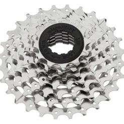 microSHIFT H07 Cassette - 7 Speed 12-28t Silver Nickel Plated