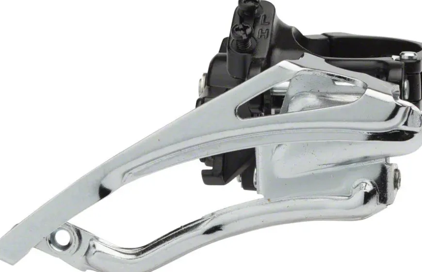 microSHIFT Mezzo Front Derailleur - 8-Speed Triple 42/32/22t Band Clamp Shimano Compatible