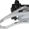 microSHIFT Mezzo Trekking Front Derailleur - 7/8-Speed Triple 48/38/28t Band Clamp Shimano Compatible