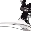 microSHIFT R8 Front Derailleur 7/8-Speed Double 52T Max 31.8/34.9 Band Clamp Shimano Compatible