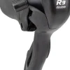microSHIFT R9 Left Drop Bar Shift Lever - Double Shimano Compatible Black