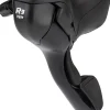 microSHIFT R9 Left Drop Bar Shift Lever - Triple Shimano Compatible Black