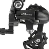 microSHIFT R9 Rear Derailleur - 9-Speed Short Cage Shimano Road Compatible BLK