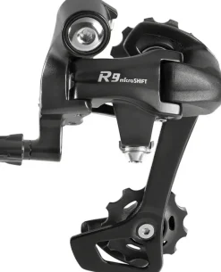 microSHIFT R9 Rear Derailleur - 9-Speed Long Cage Shimano Road Compatible BLK