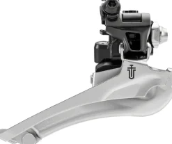 microSHIFT Sword BLK Front Derailleur - 9-Speed Double 46-52t Max Ring Braze-On