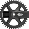 microSHIFT Sword BLK 1x Crankset - 175mm 9/10-Speed 42t 110 Asym BCD JIS Square Taper Spindle Interface BLK