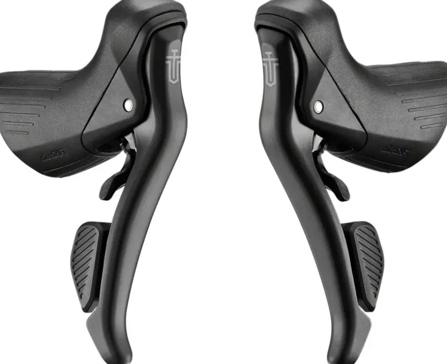 microSHIFT Sword BLK 2x9-Speed Groupset - Includes Brake/Shifters Front Derailler Braze-On Rear Derailleur Long Cage 11-38t Cassette