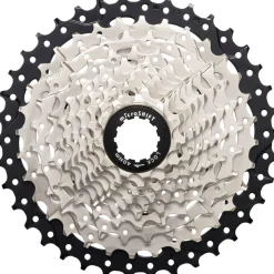 microSHIFT Sword Cassette - 10 Speed 11-38t Full Steel Construction Satin Nickel