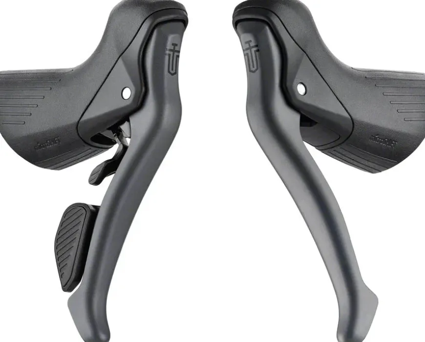 microSHIFT Sword Drop Bar Shifter/Brake Lever Set - 1x 10-Speed Sword Compatible Gray Version B
