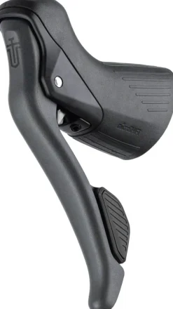 microSHIFT Sword Left Drop Bar Brake Lever Intergrated Dropper Remote - Gray