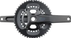 microSHIFT Sword 2x Crankset - 175mm 10-Speed 48/31t 110 Asym BCD 24mm Spindle BLK