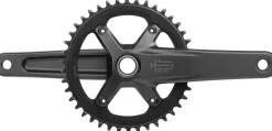 microSHIFT Sword 1x Crankset - 172.5mm 10-Speed 42t 110 Asym BCD 24mm Spindle BLK