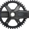 microSHIFT Sword 1x Crankset - 170mm 10-Speed 40t 110 Asym BCD 24mm Spindle BLK