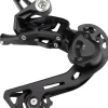microSHIFT XCD Rear Derailleur - 11-Speed Medium Cage Black With Clutch