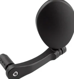 MSW Handlebar Mirror - Flat Bar Stainless Steel Lens