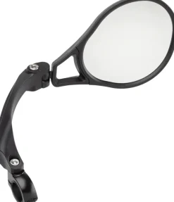 MSW Handlebar Mirror - Flat Bar Right Side HD Glass Lens