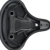 MSW Cruiser Saddle - Memory Foam Soft Touch Cover Steel Black