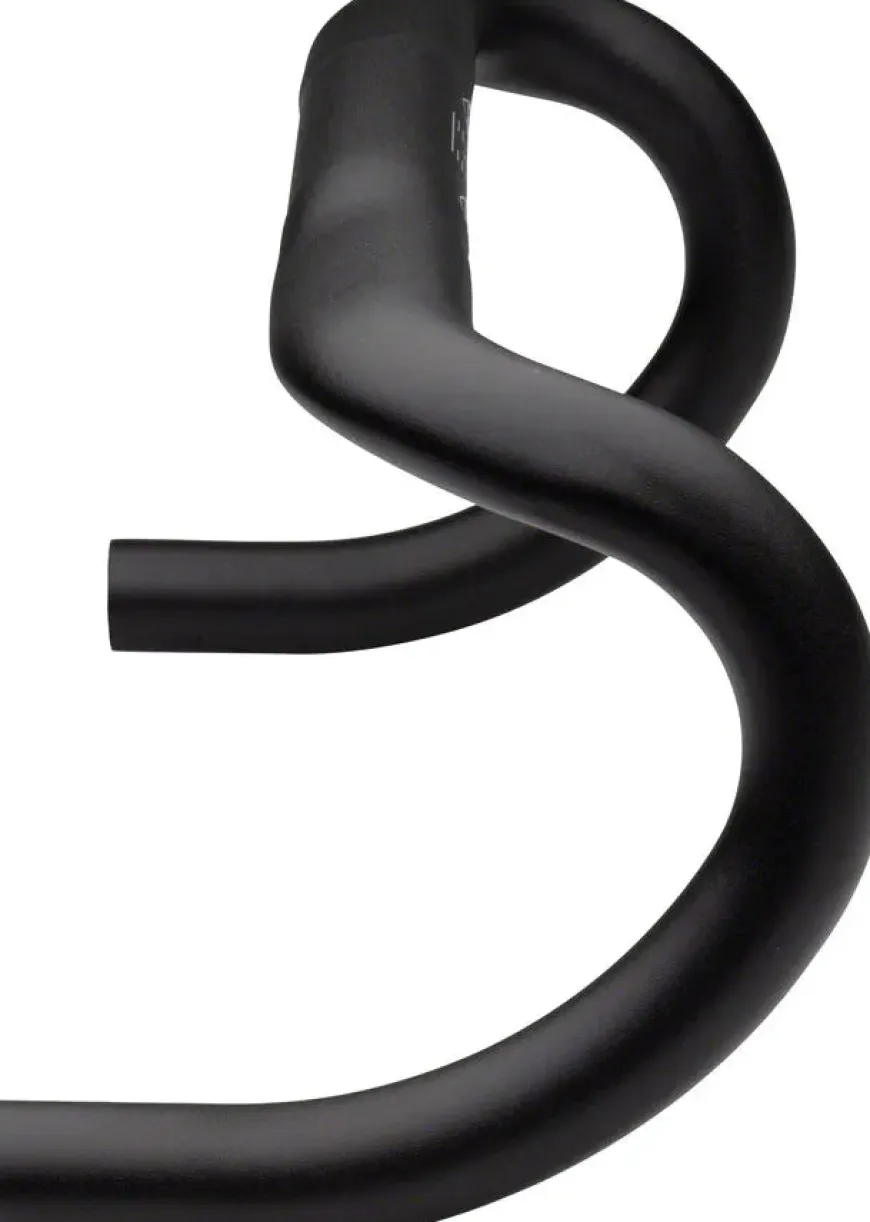 MSW Flat Top Shallow Drop Handlebar - Aluminum 31.8mm 38cmBlack