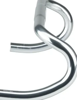 MSW Short Drop Handlebar - Aluminum 26mm 40cm Silver