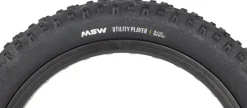 MSW Utility Player Tire - 16 x 2.25 Black Folding Wire Bead 33tpi