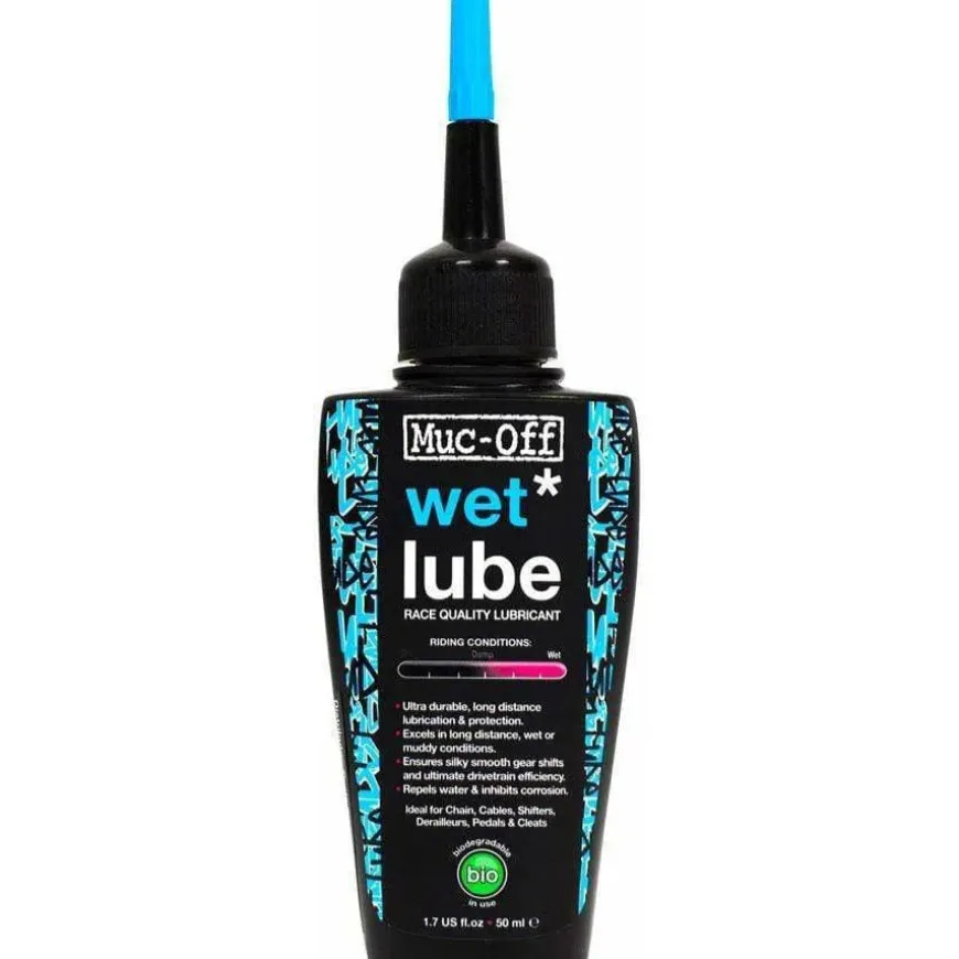 Muc-Off Bio Wet Bike Chain Lube - 50ml Drip