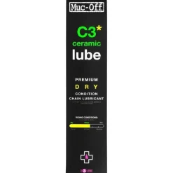Muc-Off C3 Dry Ceramic Bike Chain Lube - 50ml Drip