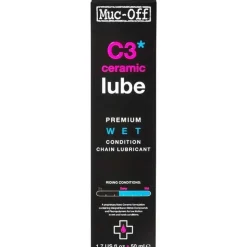 Muc-Off C3 Wet Ceramic Bike Chain Lube - 50ml Drip