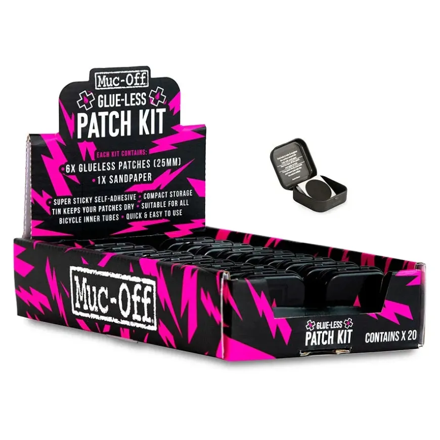Muc-Off Glueless Patch Kit - 20 PCS