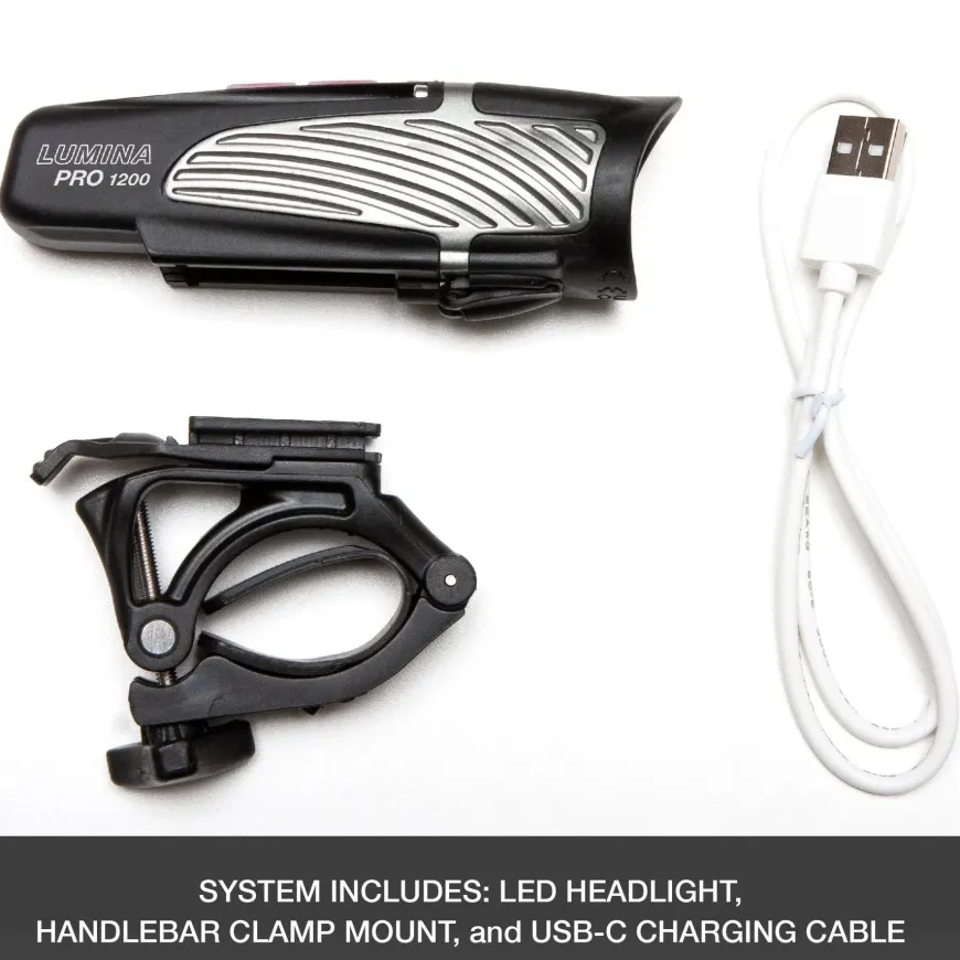 NiteRider Lumina Boost Pro 1200 Front Bike Light