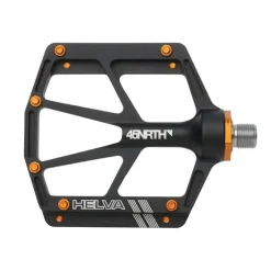 45NRTH Helva Pedals - Platform Aluminum 9/16" Black