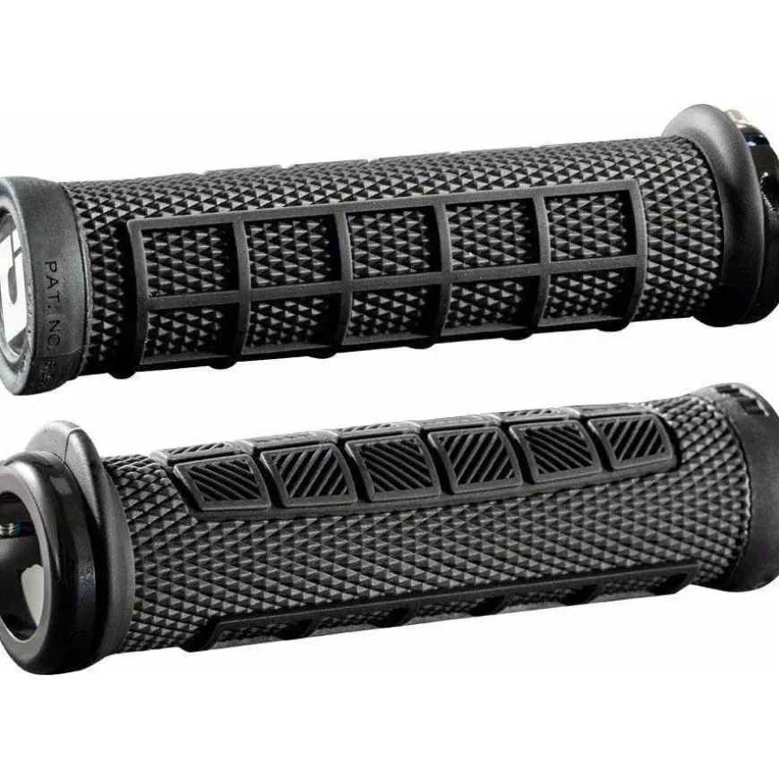 ODI Elite Pro Grips - Black Lock-On