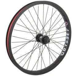 Odyssey Quadrant Front Wheel - 20" 3/8" x 100mm Rim Brake Black Clincher