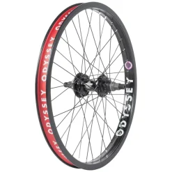 Odyssey Quadrant Rear Wheel - 20" 14 x 110mm Rim Brake Freecoaster LHD Black
