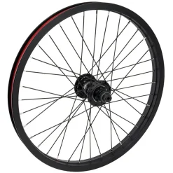 Odyssey Quadrant Rear Wheel - 20" 14 x 110mm Rim Brake Freecoaster RHD Black