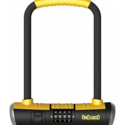 OnGuard BullDog Series U-Lock - 4.5 x 9", Combination Bike Lock
