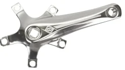 Origin8 Alloy Crank Set 160mm 107 SQR JIS crankset silver