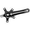 Origin8 Alloy Crank Set 160mm 107 SQR JIS crankset black