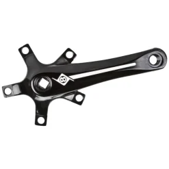 Origin8 Alloy Crank Set 160mm 107 SQR JIS crankset black