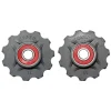 Origin8 Ceramic Bearing Pulley Wheel Set 7/8/9/10/11sp Grey