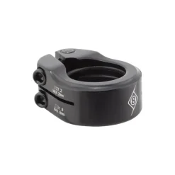 Origin8 Clampdown Double Seatpost Clamp 31.8 / 27.2 Black AL6061